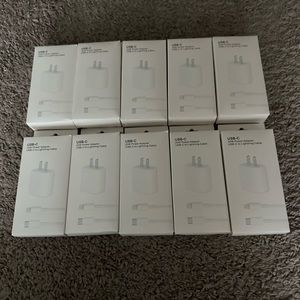 10 pack Apple IPhone chargers